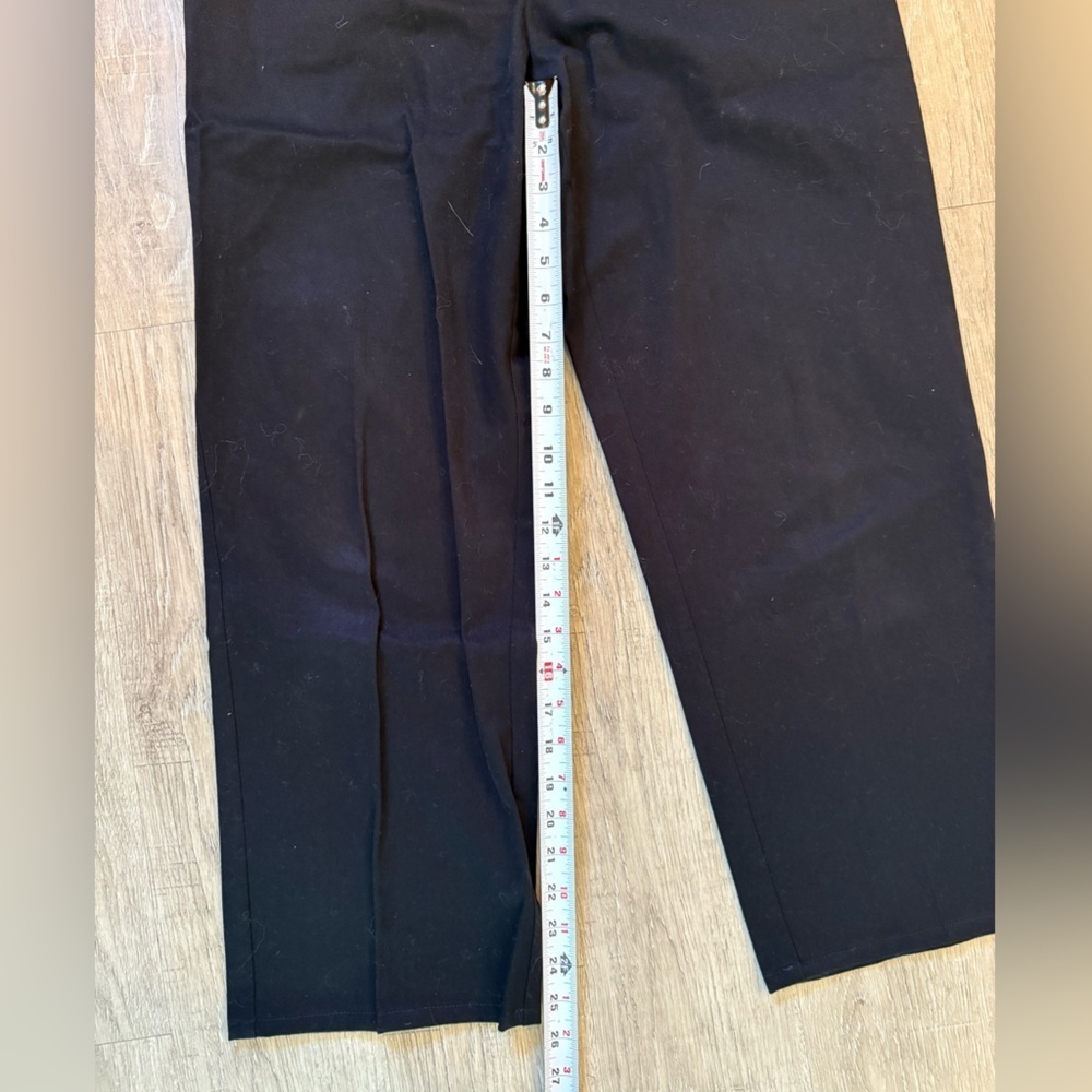 JM Collection Dark Navy Blue Chino Style Pants size 10 - Picture 7 of 10